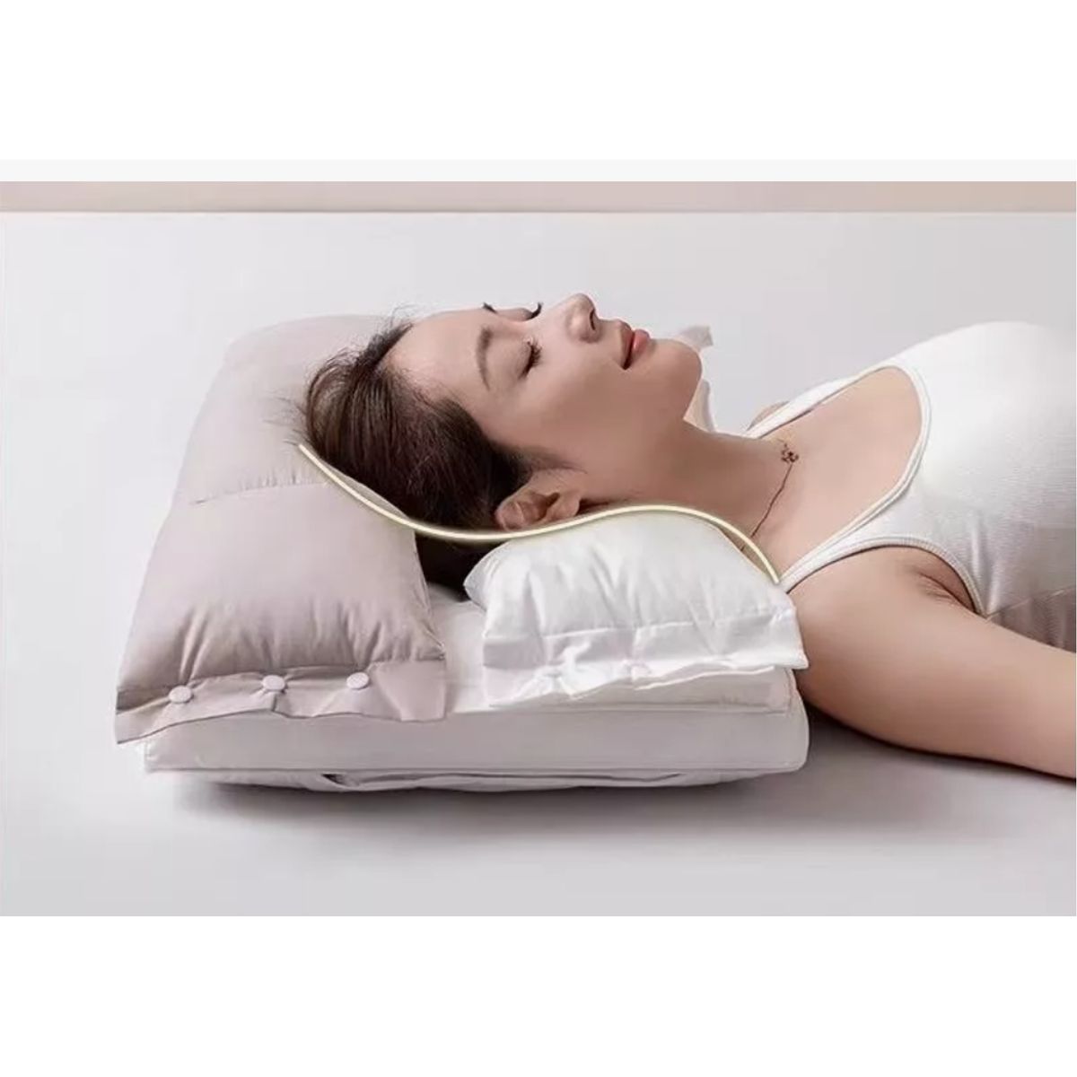 HOMER OUTDOOR - Almohada Ortopédica Ergonómica Cervical Confort Homer
