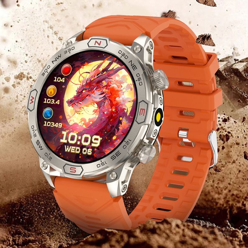 BLUEDREAMER - Reloj inteligente para exteriores responder llamadas Smartwatch