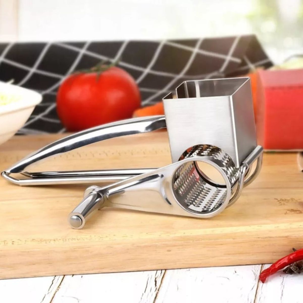 GENERICO - Molino De Rallador De Queso Manual Trituradora De Nueces