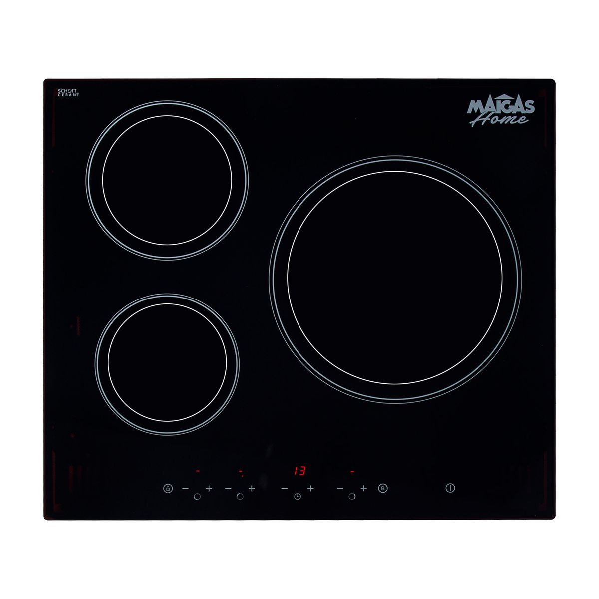 MAIGAS - Encimera de Induccion Maigas 3 Platos