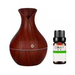GENERICO - Humidificador Difusor Aroma Jarron + 1 Esencia
