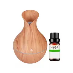 GENERICO - Humidificador Difusor Aroma Jarron + 1 Esencia