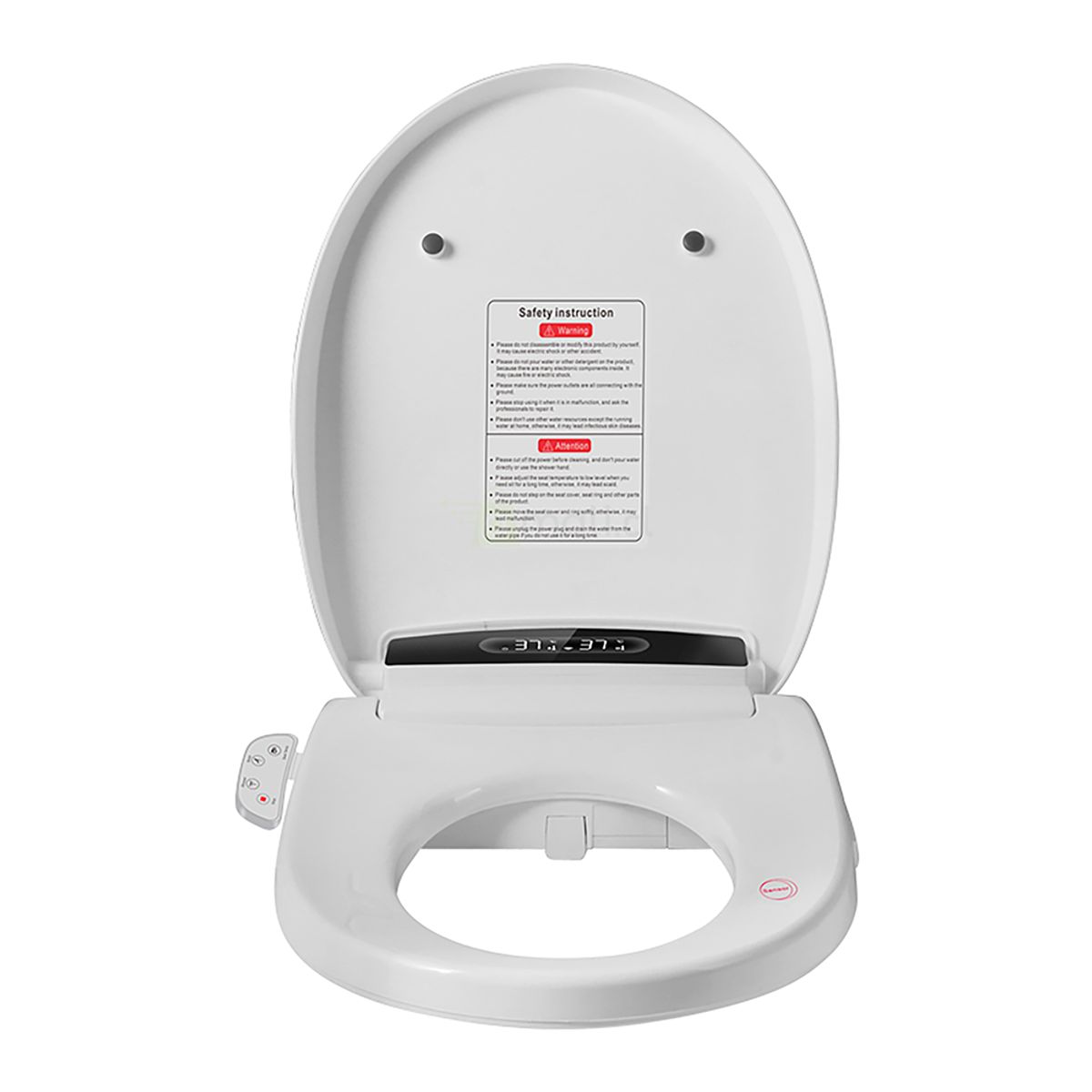 BE BLU - Bidé Eléctrico Inteligente Be Blú con Selección de Temperatura - Black