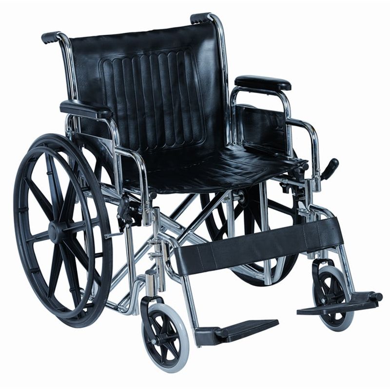 CASA DEL ABUELO - Silla de ruedas para sobrepeso Premium