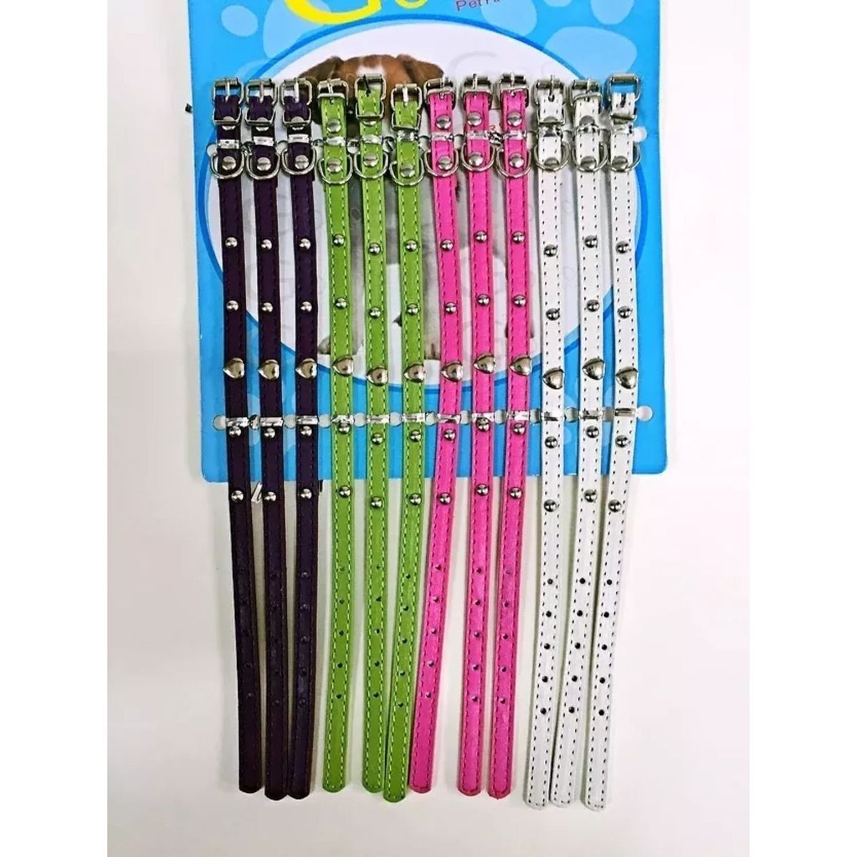 GENERICO - Pack 12 Collar De Mascota