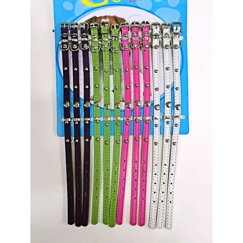 GENERICO - Pack 12 Collar De Mascota
