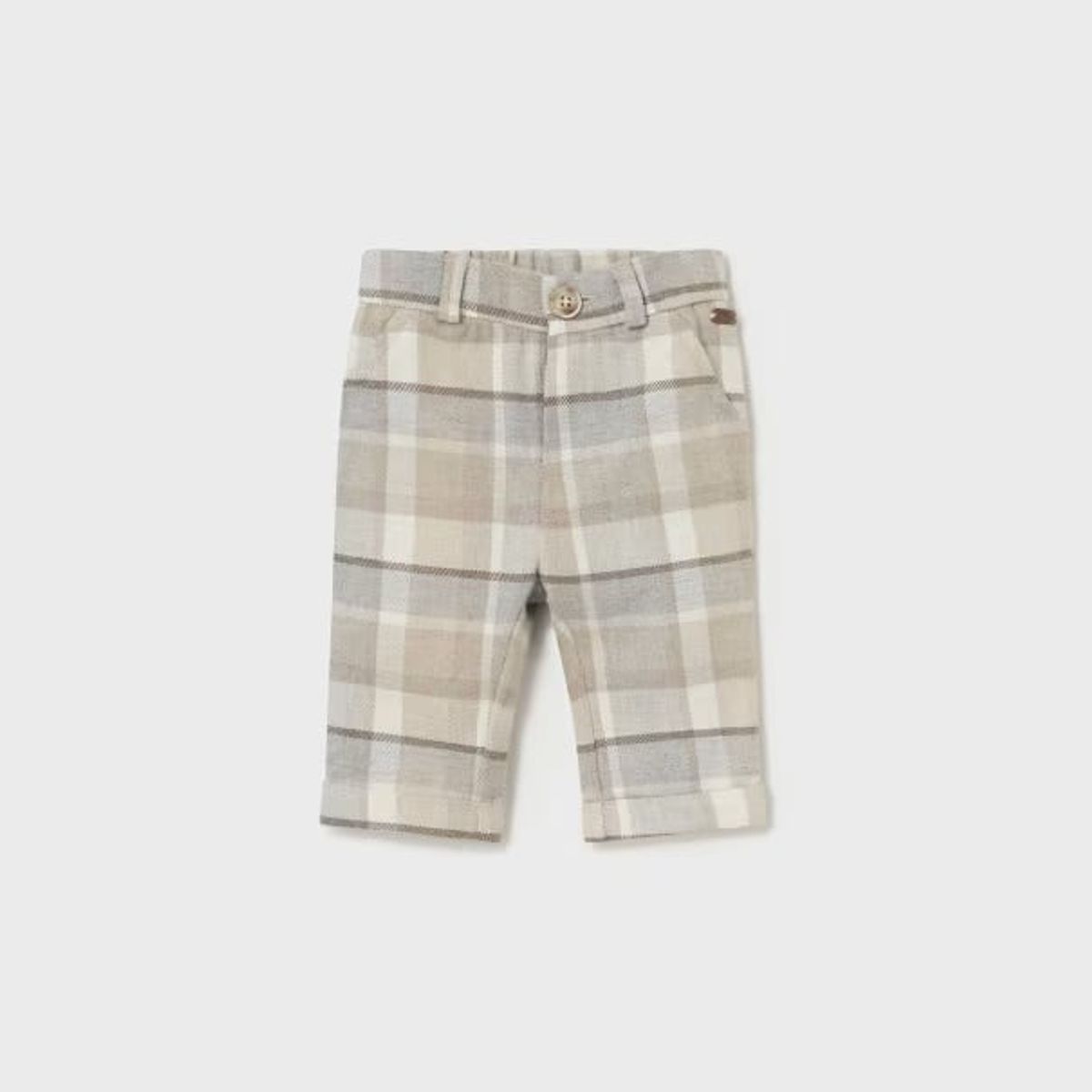 MAYORAL - Pantalón cuadros recién nacido