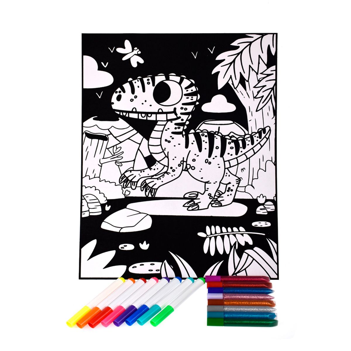 TOOKY TOY - Set de Pintar Dinosaurio Tooky Toy