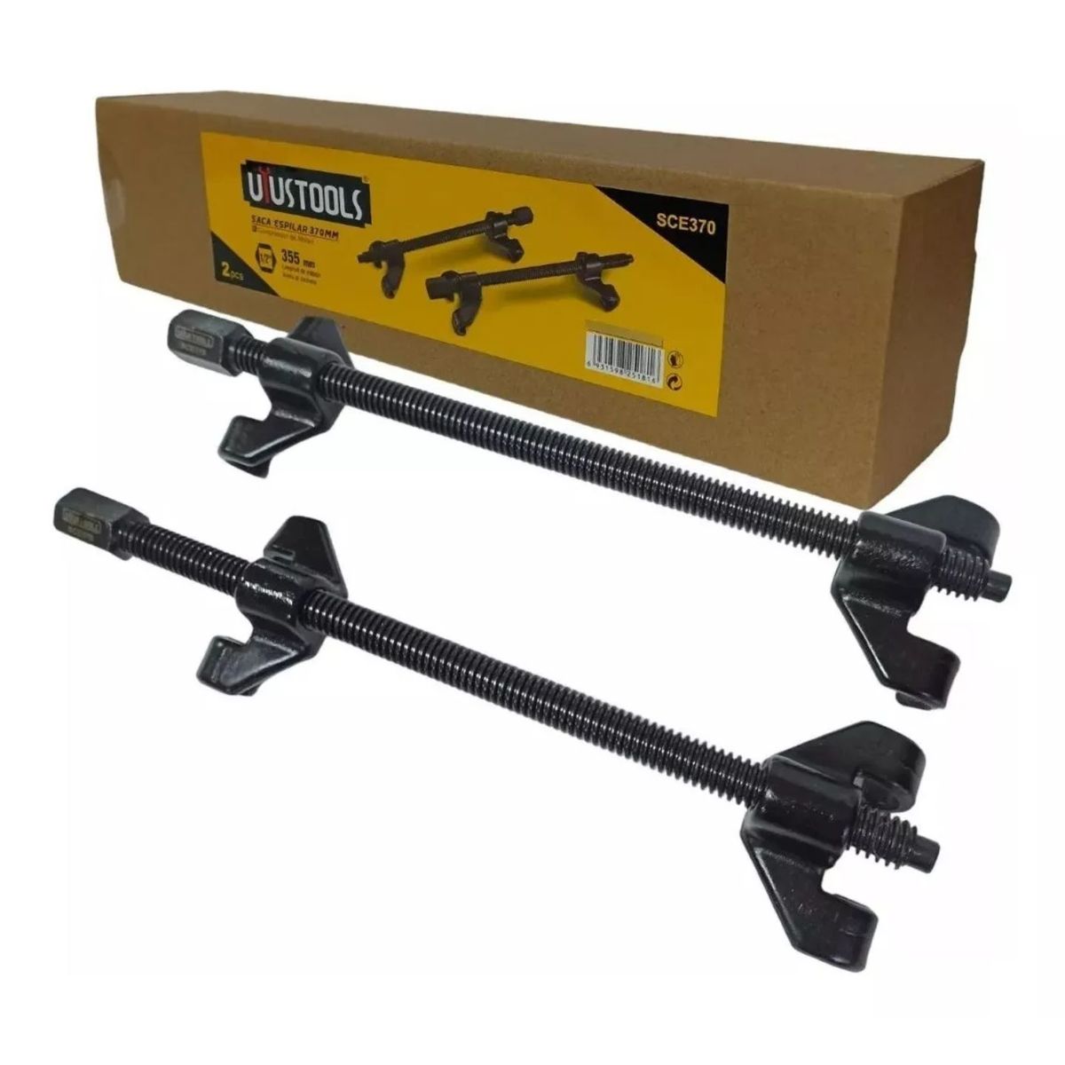 GRUPO UYUSA UYUSTOOLS - Compresor De Espirales De Amortiguador 370 Mm Uyustools