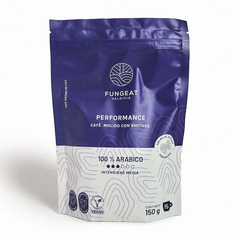 GENERICO - Cafe Fungeat Performance Con Shiitake Grano Molido 150gr