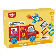 TOOKY TOY - Caja Magnética Transportes