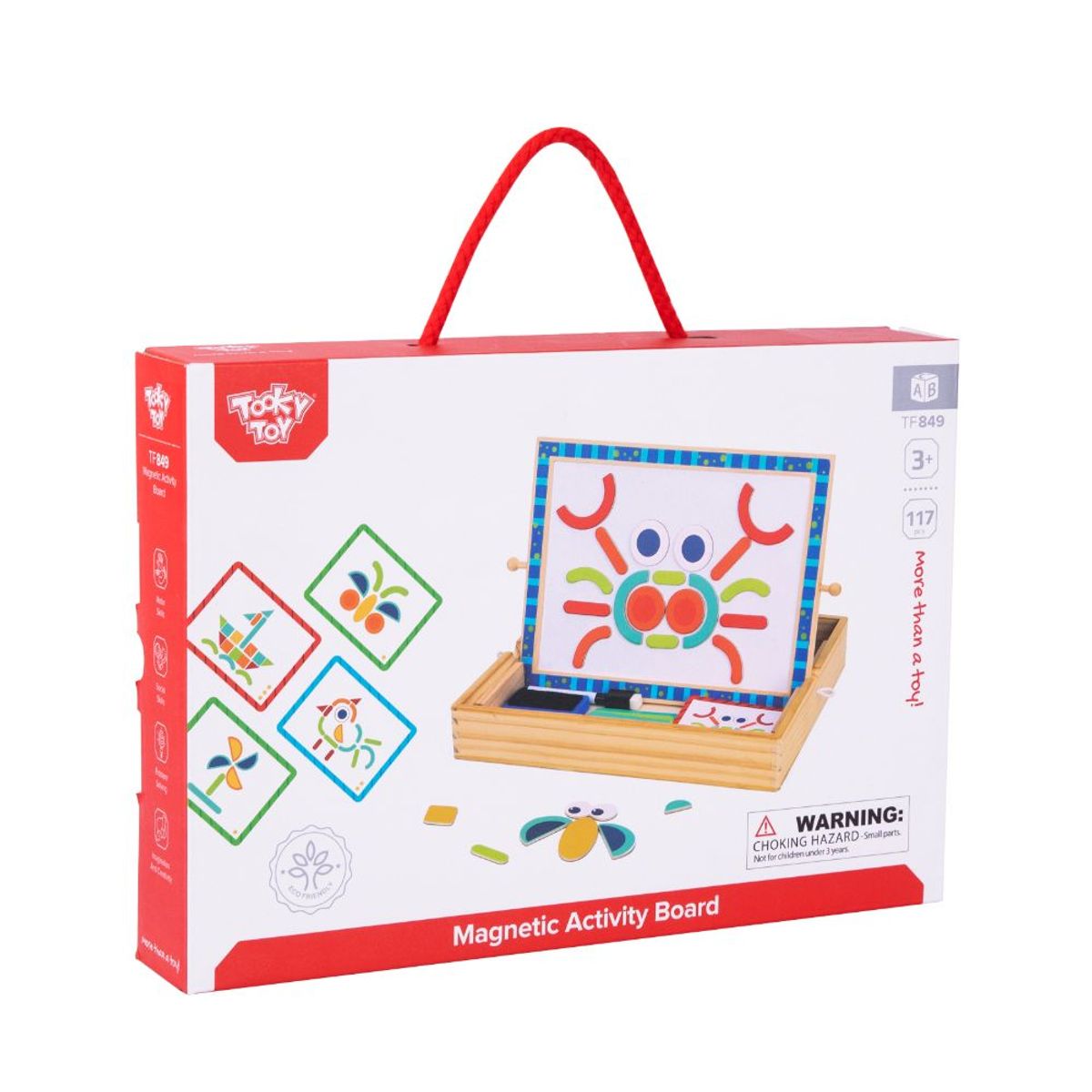 TOOKY TOY - Tablero Magnético de Actividades Tooky Toy