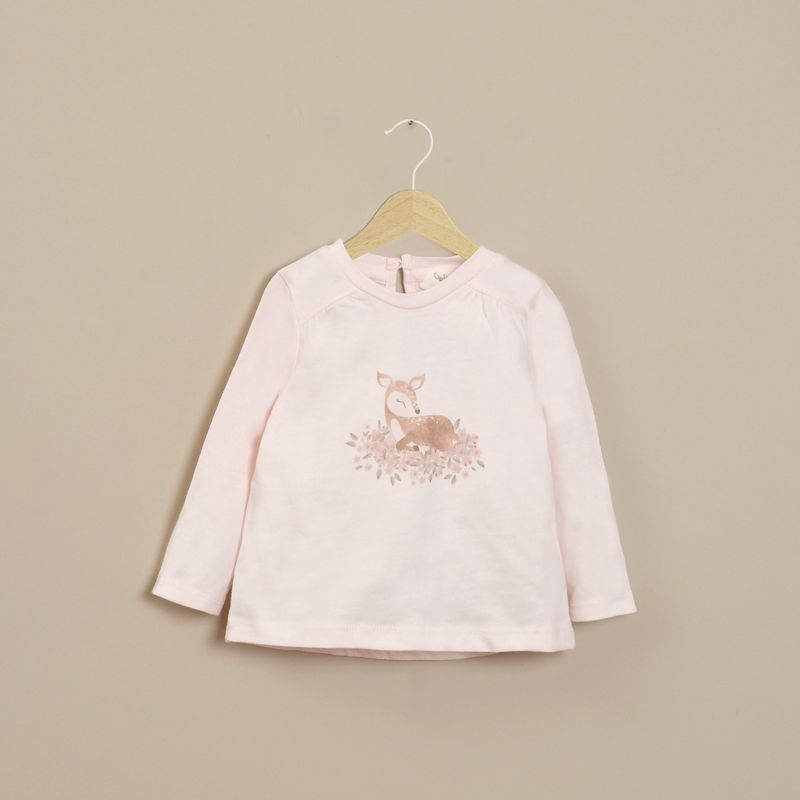 OPALINE - Poleras Bebé niña Rosado 40158 Opaline