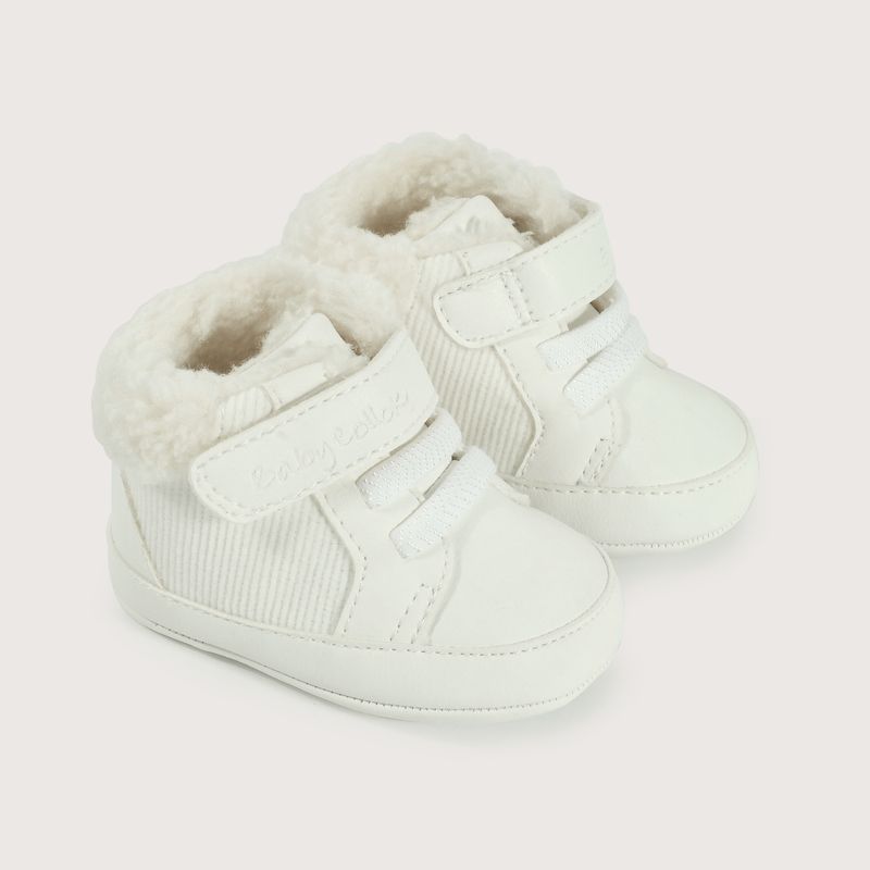 OPALINE - Botines Bebé niña Blanco 40045 Opaline