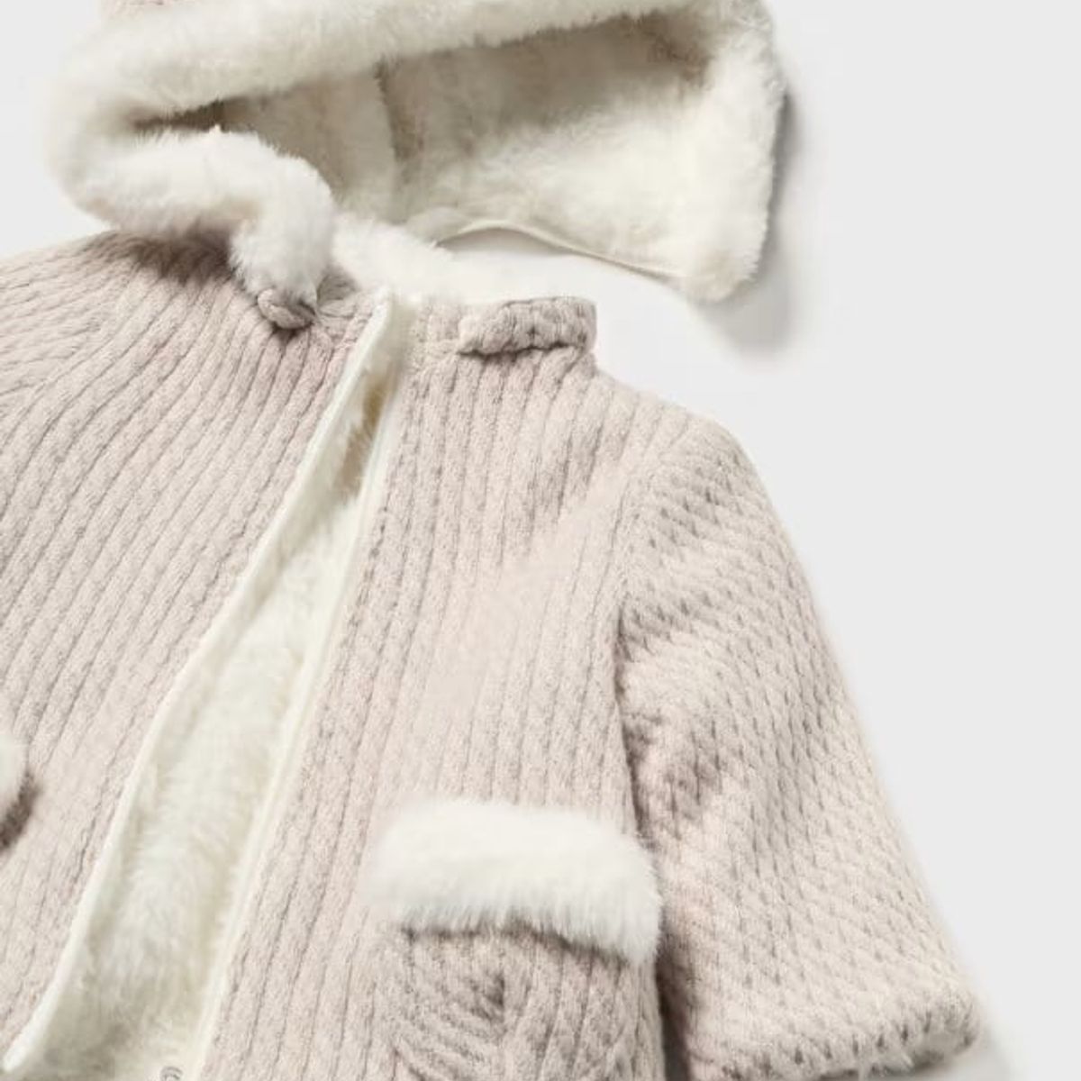 MAYORAL - Elegante Chaqueta reversible recién nacida