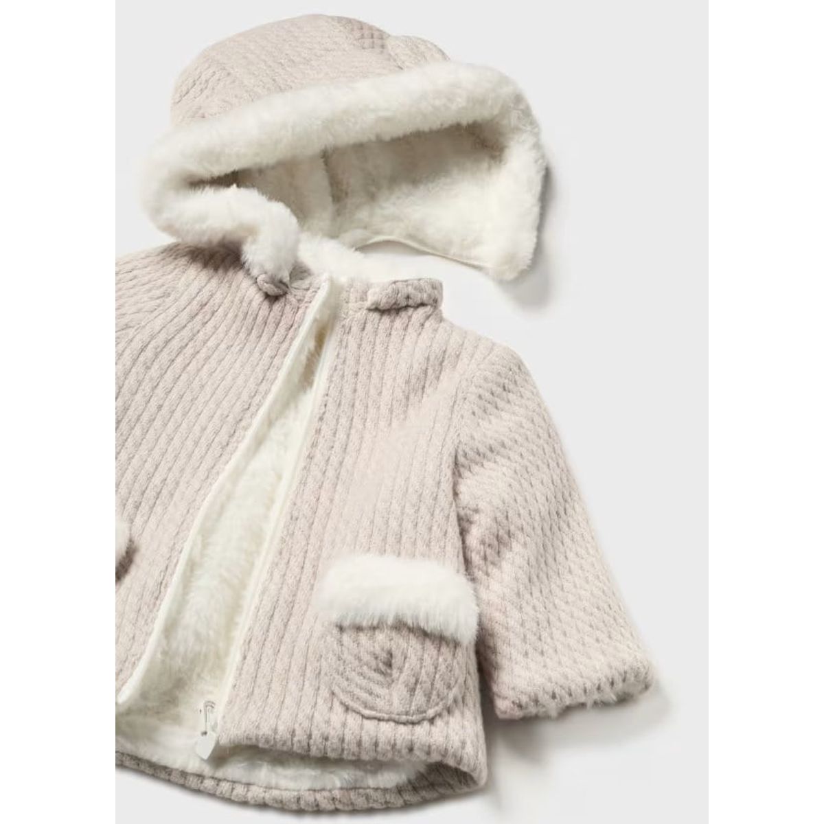 MAYORAL - Elegante Chaqueta reversible recién nacida