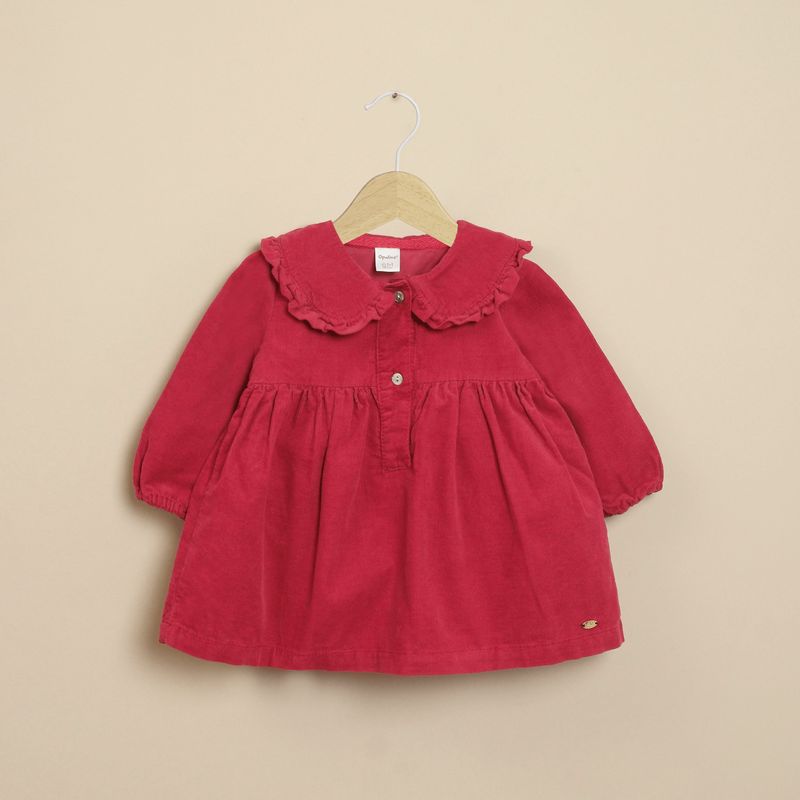 OPALINE - Vestidos Bebé niña Burdeo 40177 Opaline