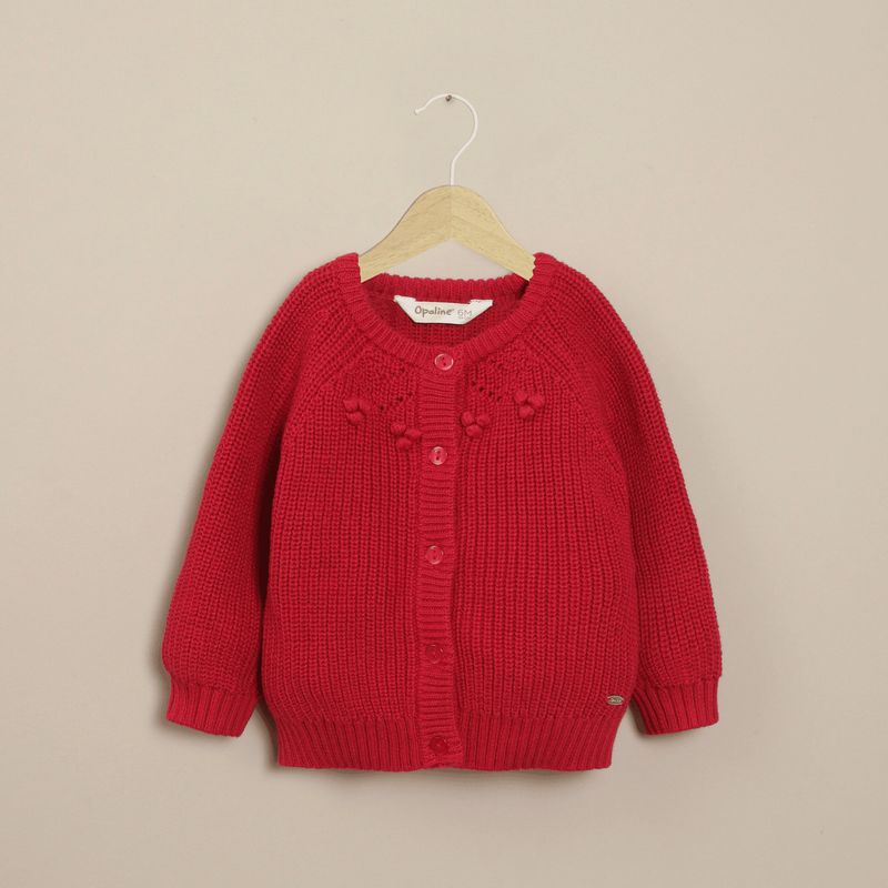 OPALINE - Chalecos Bebé niña Burdeo 40106 Opaline