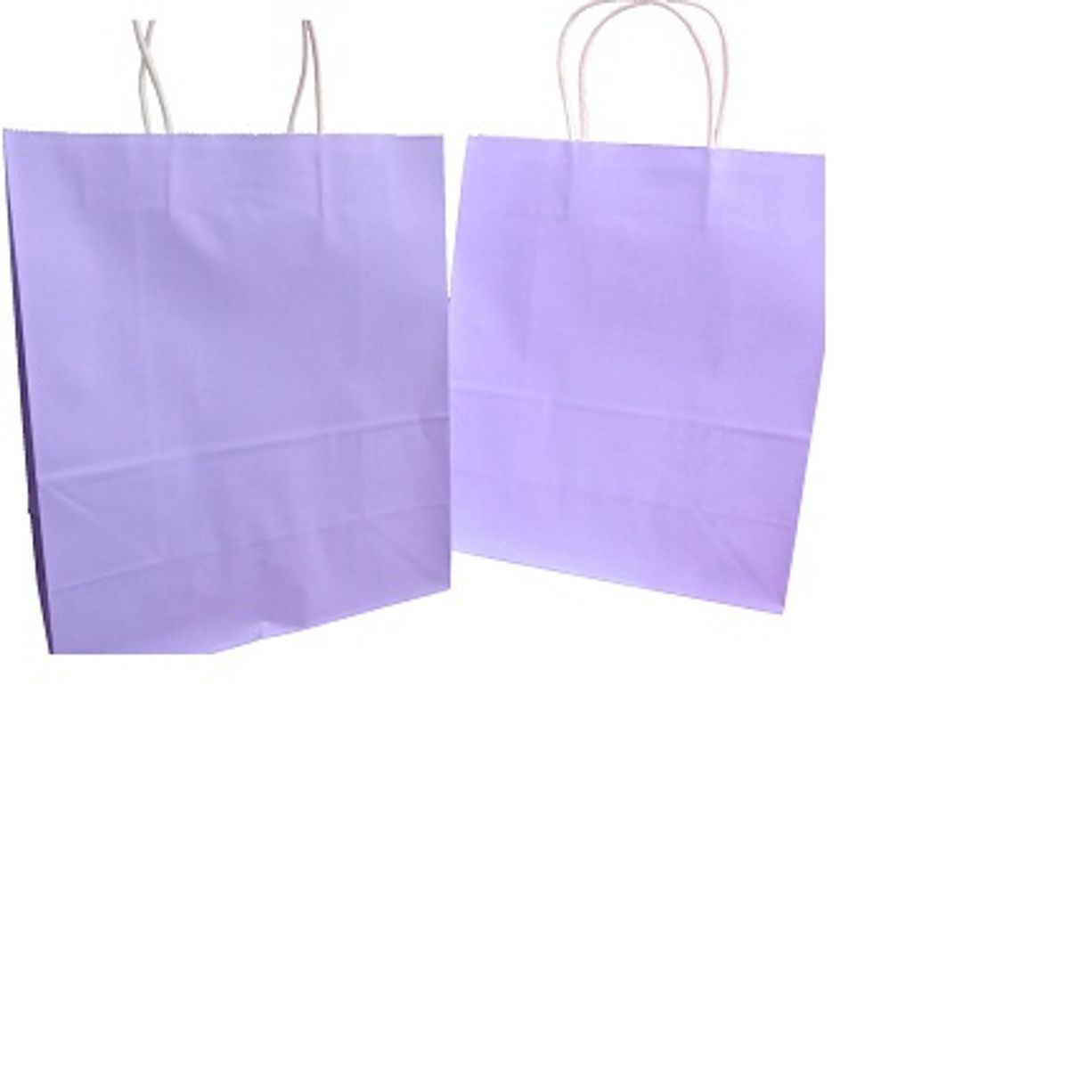 GENERICO - BOLSA REGALO KRAFT PASTEL LILA 27 X 27 X 11 X12 UNI