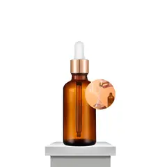 GENERICO - Set 24 Frascos Goteros de Aceite Esencial Goma Blanca 30ML