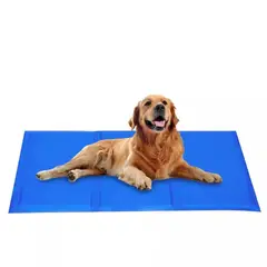 GENERICO - Manta Gel Frio Refrescante Talla L 90x50 Perros