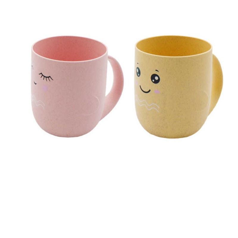 GENERICO - Taza Infantil Fibra De Trigo