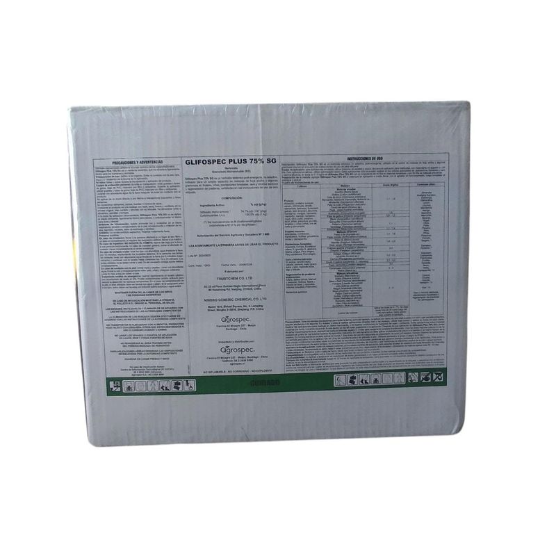 GENERICO - herbicida Glifosato Matamalezas Concentrado 75% Granulado 10 Kg