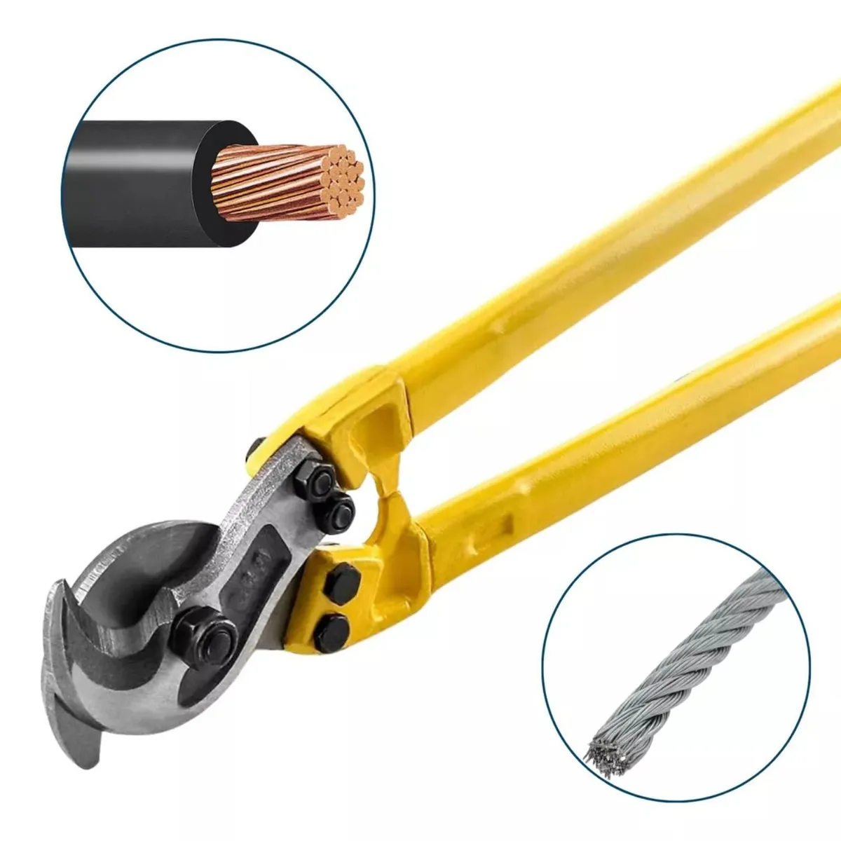 GENERICO - Alicate Corta Cable Acero 32 Pulgadas Dicas