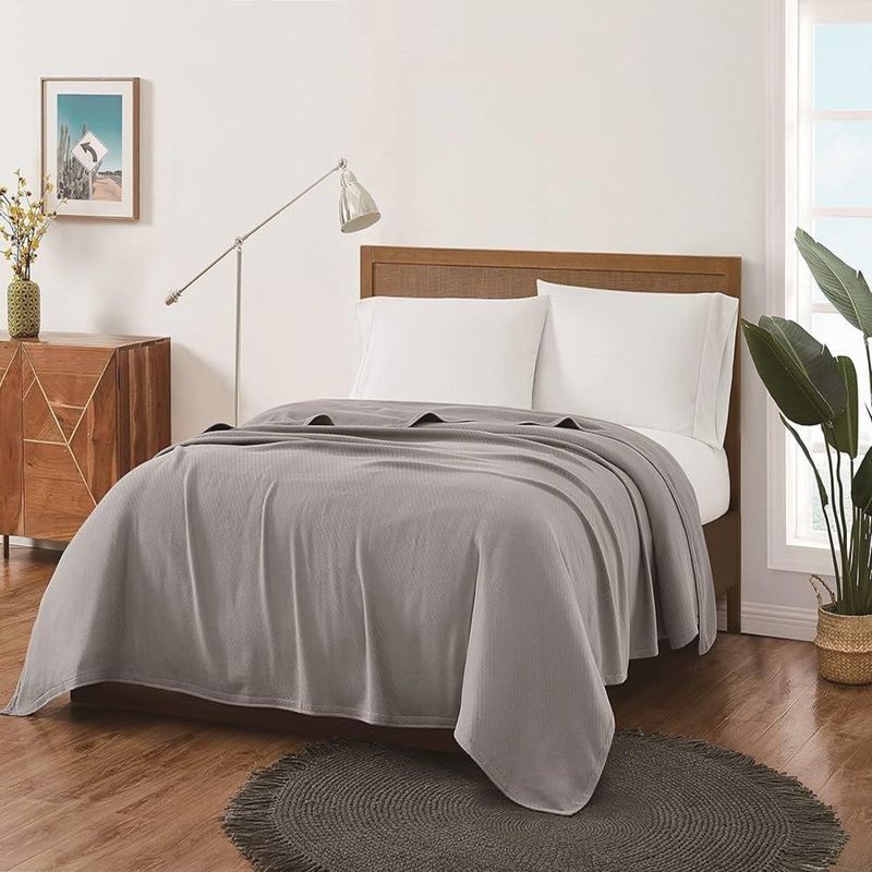 DCOBRE - Manta GRANDE  GRIS  con Cobre Antimicrobial