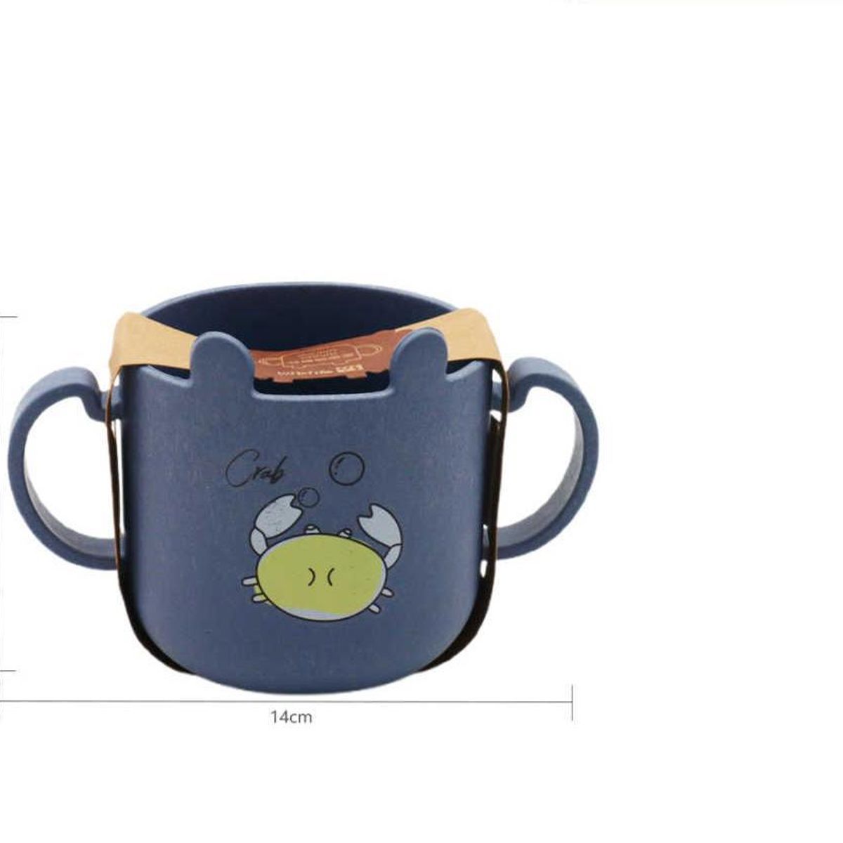 GENERICO - Vaso Taza Fibra De Cangrejo