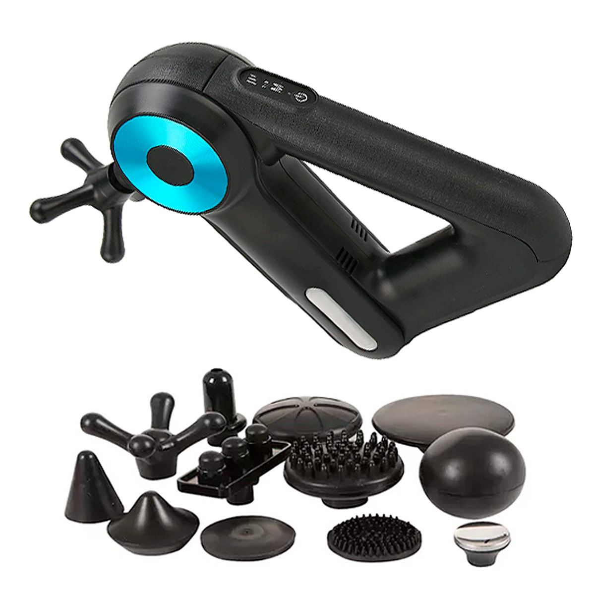 GENERICO - Pistola Masajeadora Astec 12 Cabezas 6 Gears As010-8090