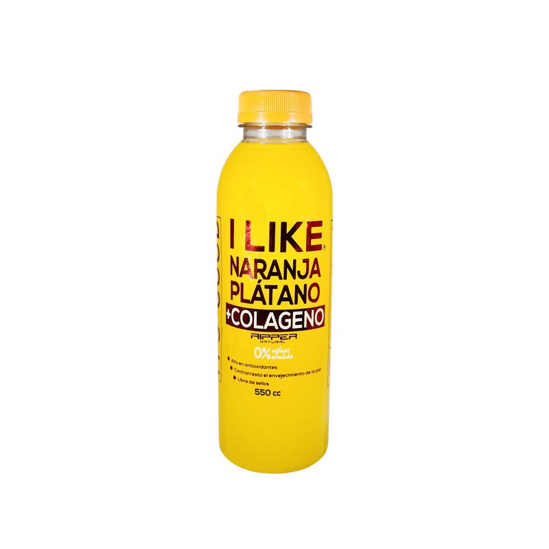 GENERICO - AGUA DE FRUTAS + COLAGENO 55OCC NARANJA PLATANO - I LIKE