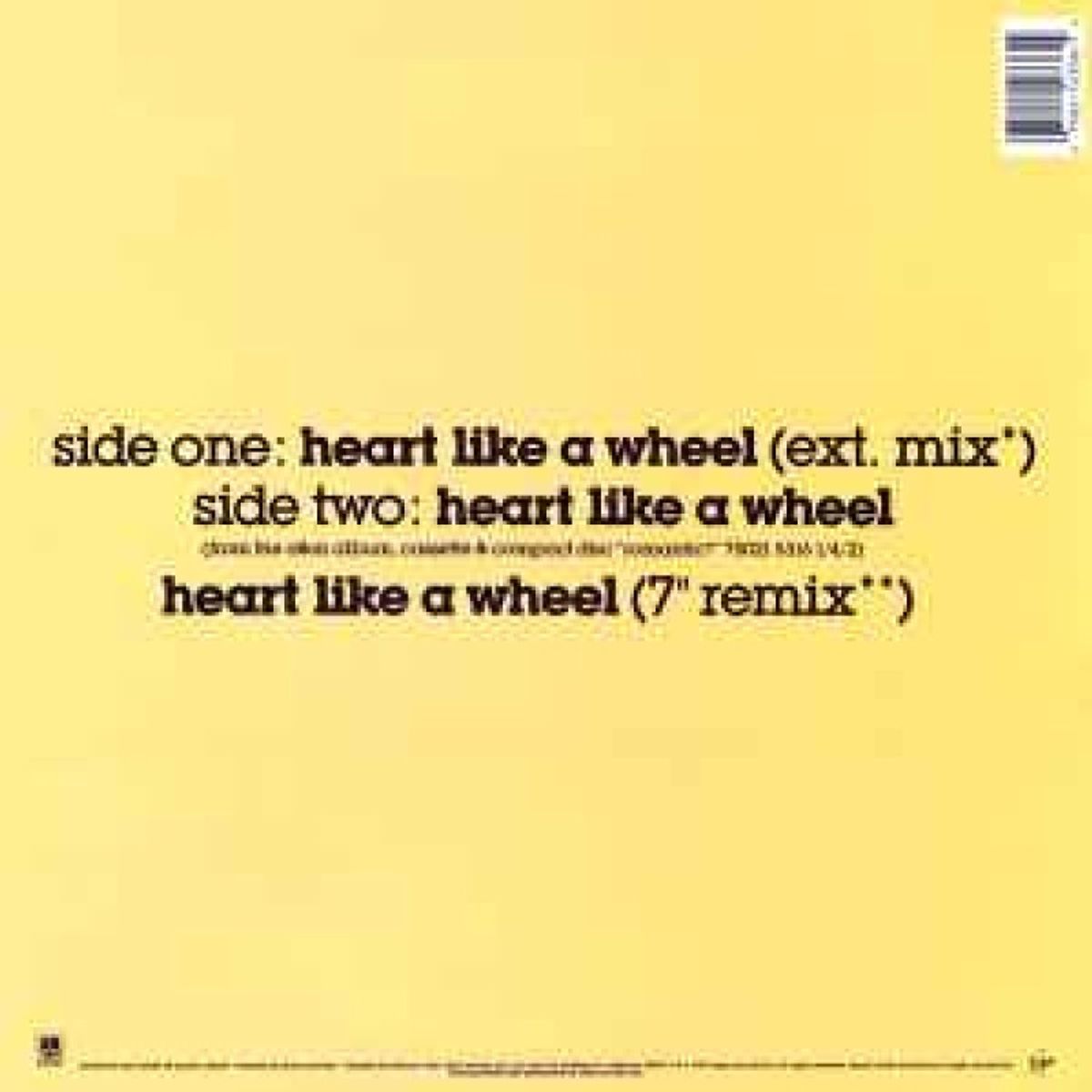 GENERICO - The Human League  Heart Like A Wheel VG+ Default Title