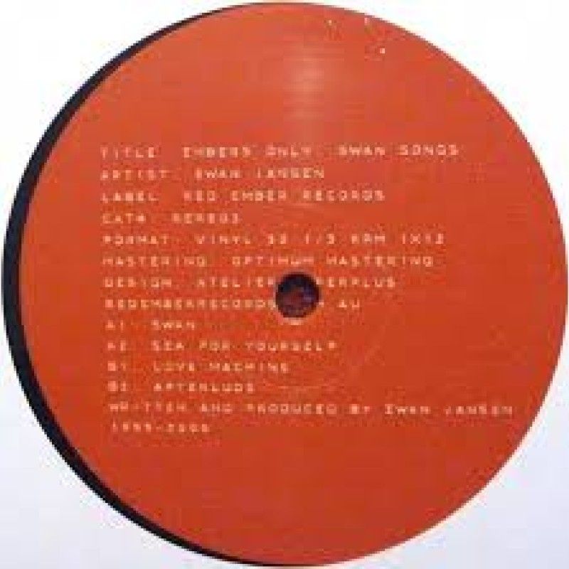 GENERICO - Ewan Jansen Embers Only  Swan Songs Nuevo Default Title