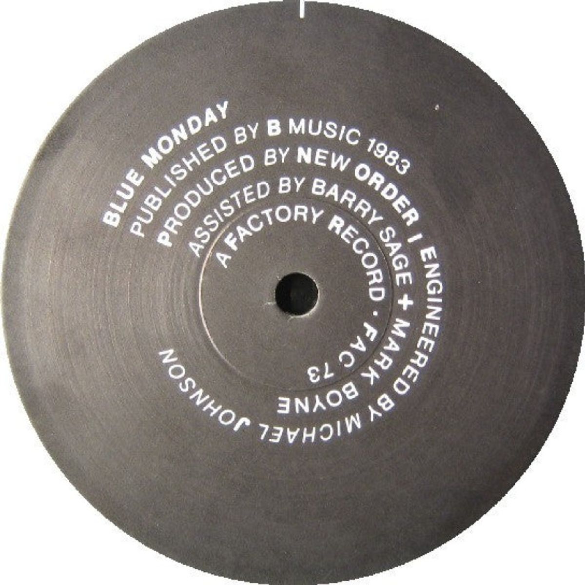 GENERICO - New Order  Blue Monday 12 Vinilo Nuevo