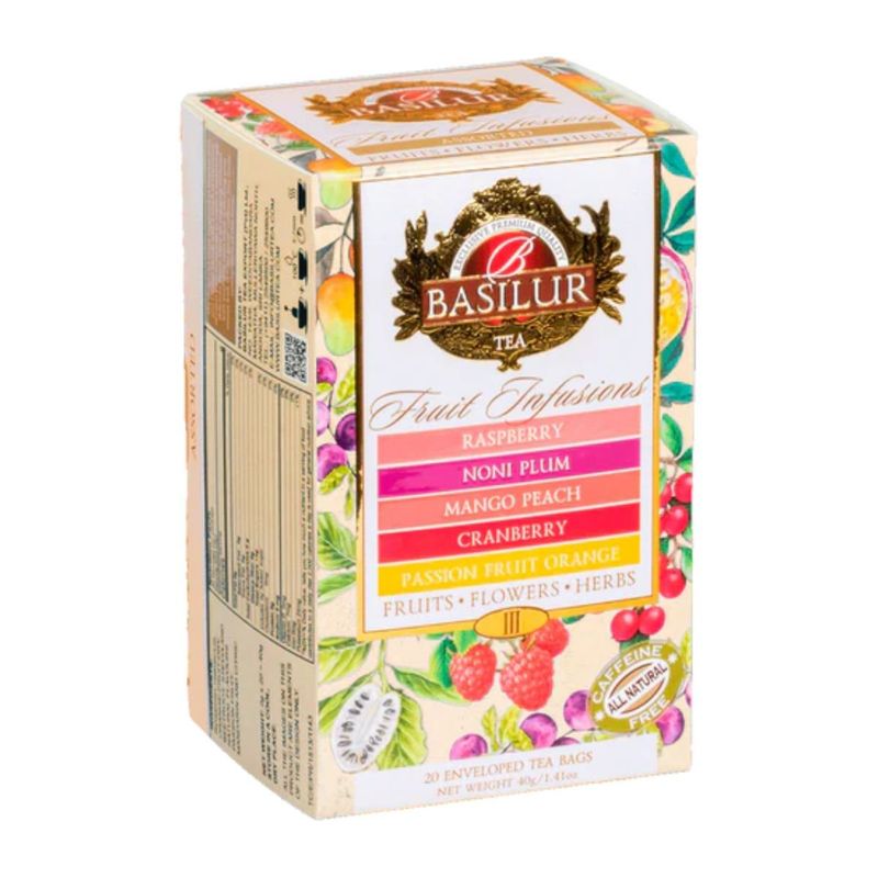 BASILUR - Infusion Frutal Basilur Fruit Infusions Vol.4 20 bolsas
