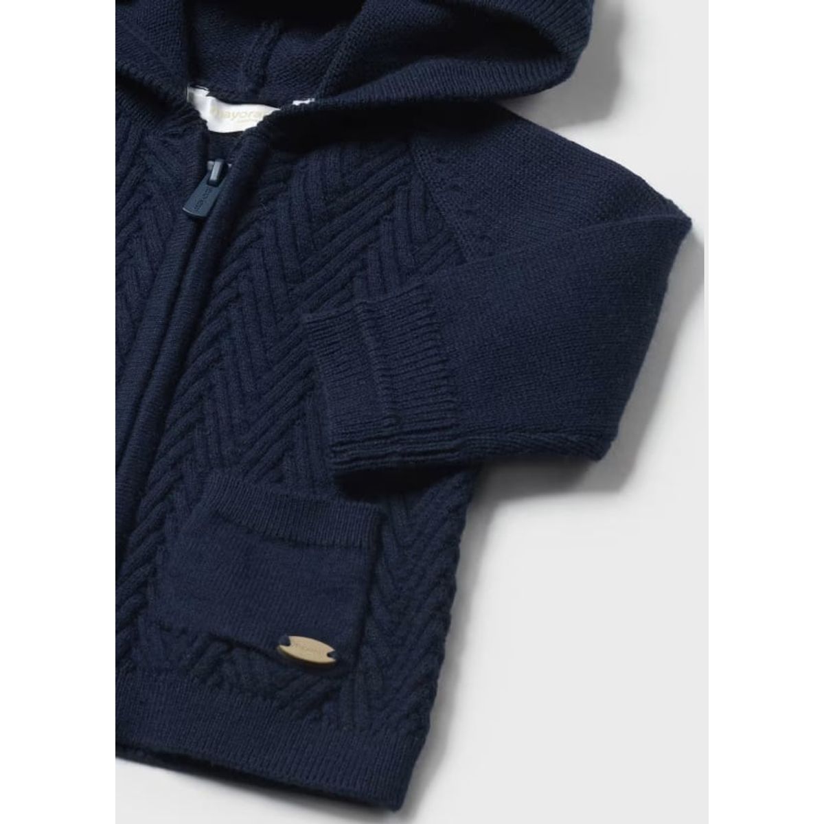 MAYORAL - Elegante Cárdigan tricot cremallera recién nacido