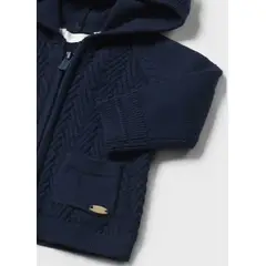 MAYORAL - Elegante Cárdigan tricot cremallera recién nacido