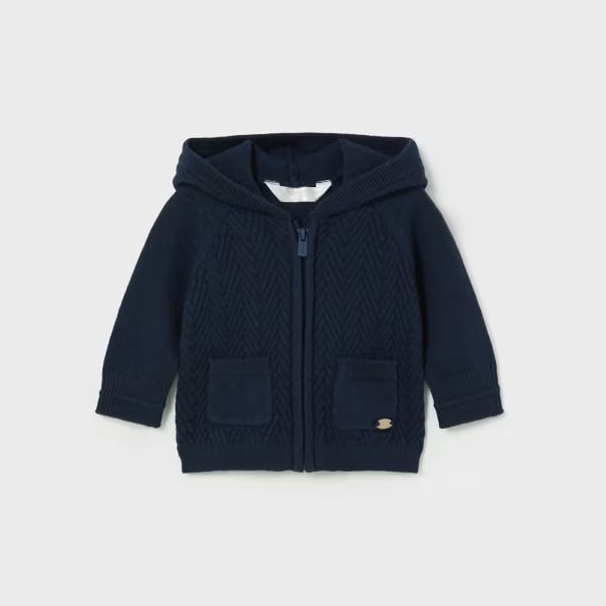 MAYORAL - Elegante Cárdigan tricot cremallera recién nacido