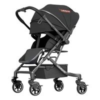 Coche Paseo Reversible 4 Ruedas 360°Space Negro