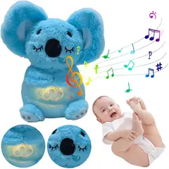 VERCI - Peluche Koala Que Respira Música Y Luces Ragalo Para Niños
