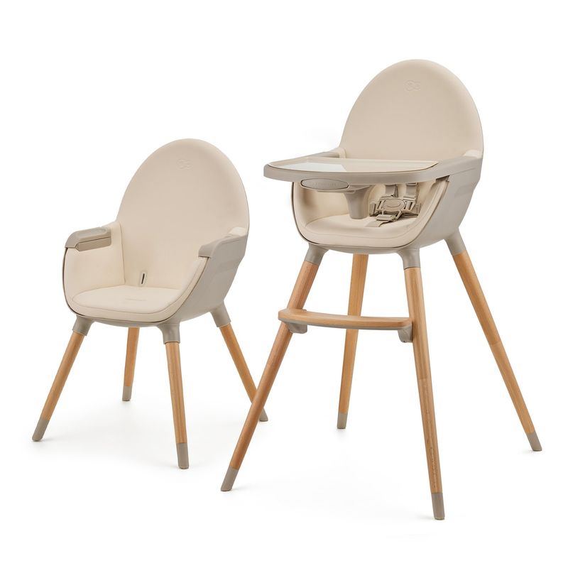 KINDERKRAFT - Silla de Comer Fini 2 - Beige