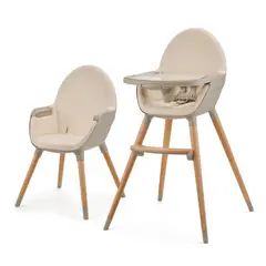 KINDERKRAFT - Silla de Comer Fini 2 - Beige