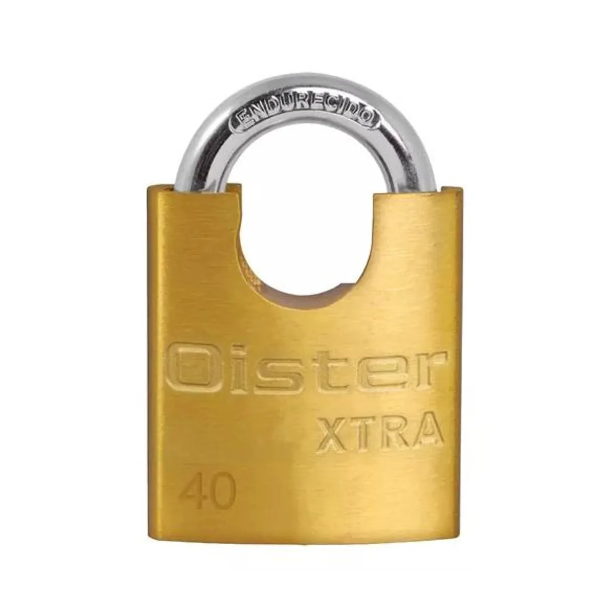 GENERICO - Candado oister xtra con hombro 40mm color amarillo