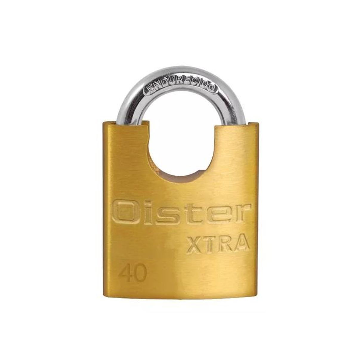 GENERICO - Candado oister xtra con hombro 40mm color amarillo