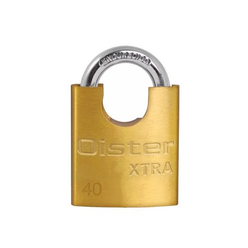 GENERICO - Candado oister xtra con hombro 40mm color amarillo