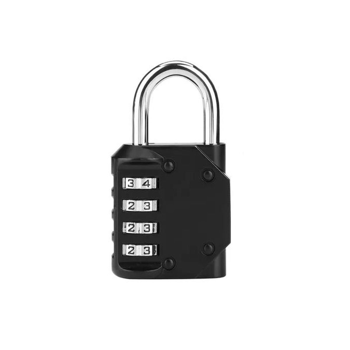 GENERICO - X3 candado numerica 4 digitos candados seguridad con clave