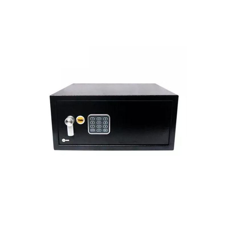 GENERICO - Caja fuerte electrónica yale para notebook 24 lts negra