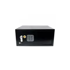 GENERICO - Caja fuerte electrónica yale para notebook 24 lts negra