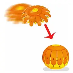 GENERICO - Pelota Mágica Ovi Portátil Frisbee 2 En 1